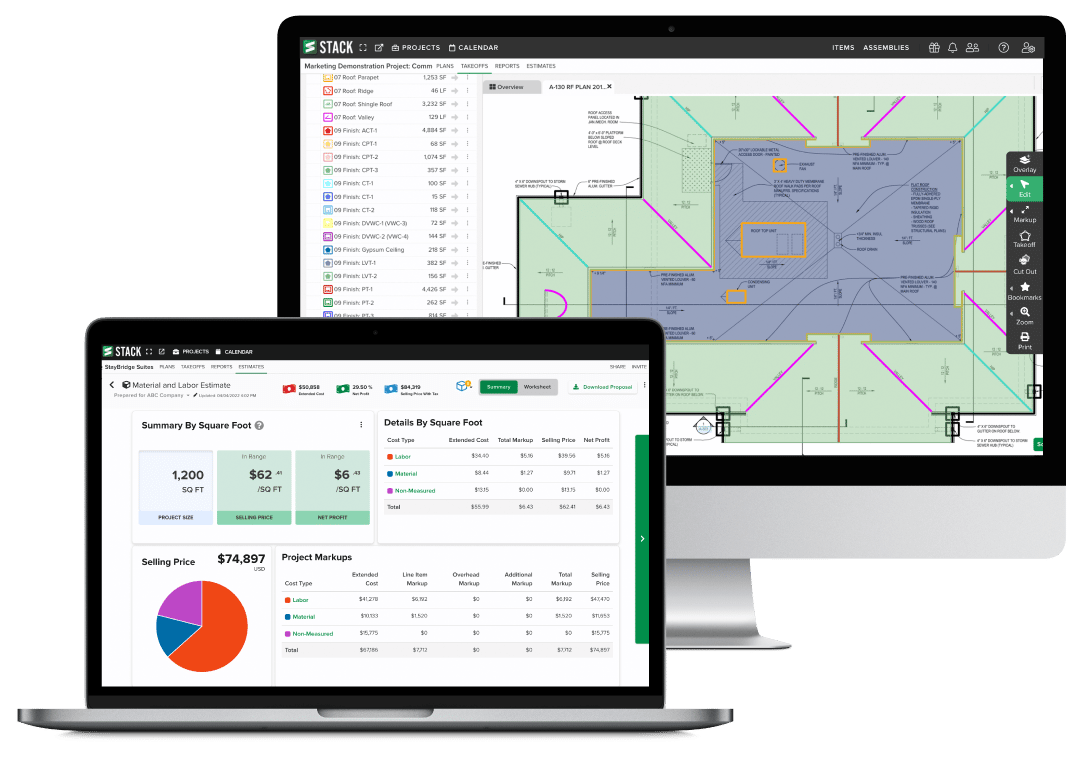 Roofing Estimating Software & Takeoff Software STACK