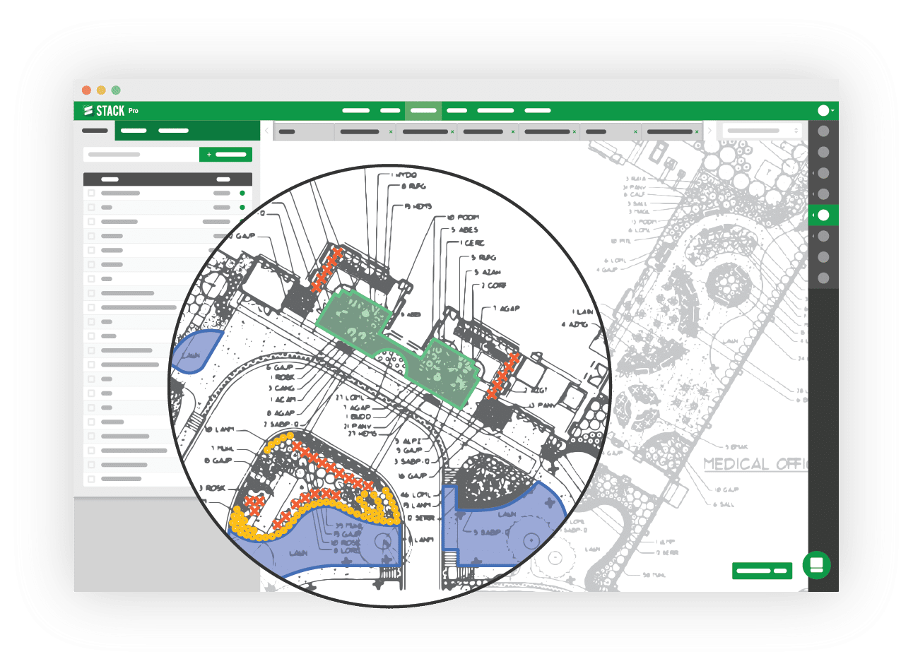 landscaping landscape software estimating bid bidding takeoff plant screen