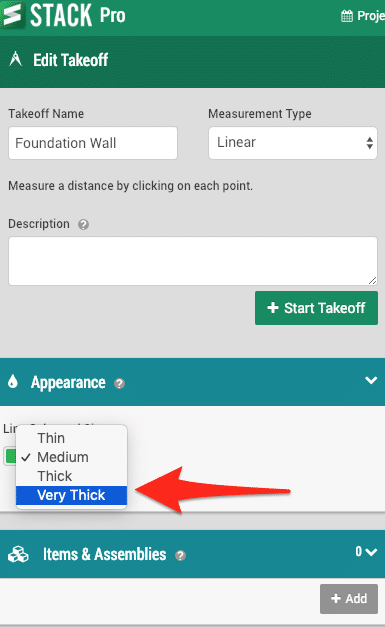 Very thick lines