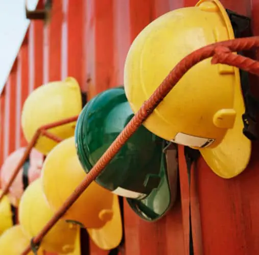 Casques de chantier