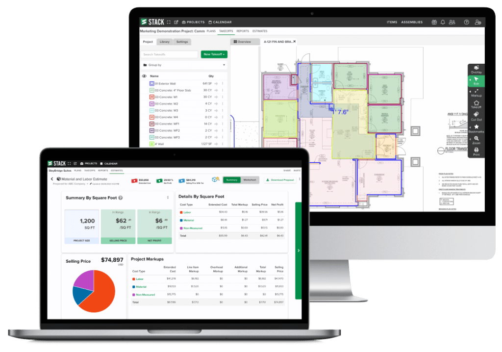 Flooring Estimating & Takeoff Software STACK