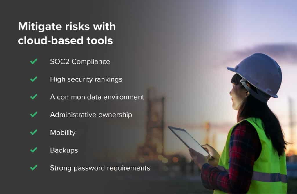 Mitigate the risk of a data breach with cloud-based tools.