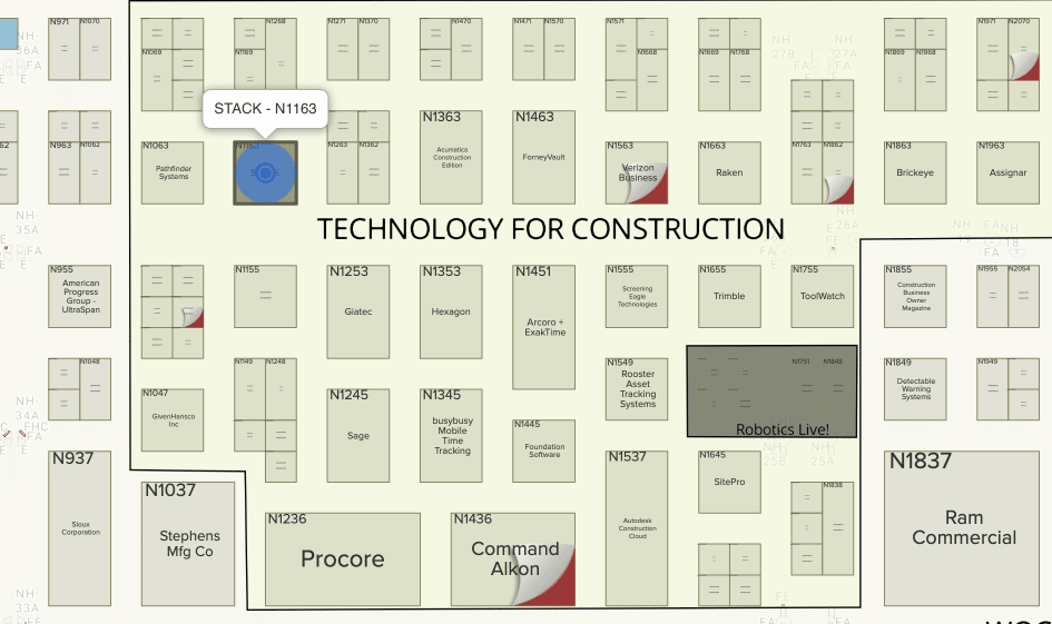 World Of Concrete 2025 Location Map Hetty Philippe