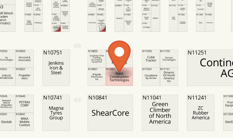 STACK ConExpo 2023 Map2