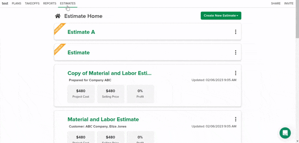 Estimate your way with a fast and flexible estimating worksheet.