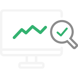 Icon Rev Desktop With Graph