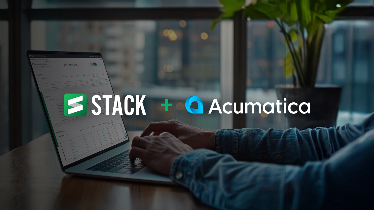 Unlocking the Power of STACK Takeoff & Estimate with Acumatica