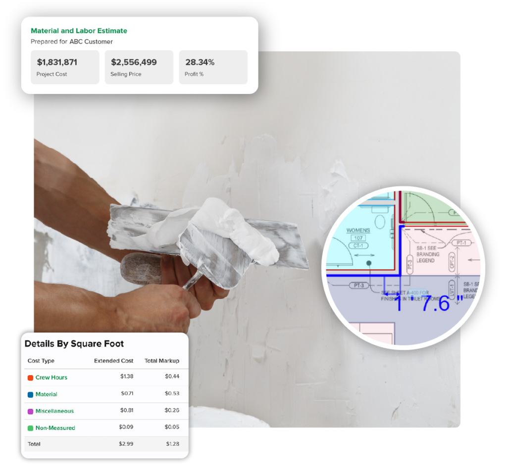 Stucco & EIF Construction Takeoff & Estimating Software | STACK