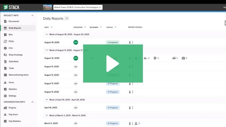 STACK Build & Operate | Construction Management Software