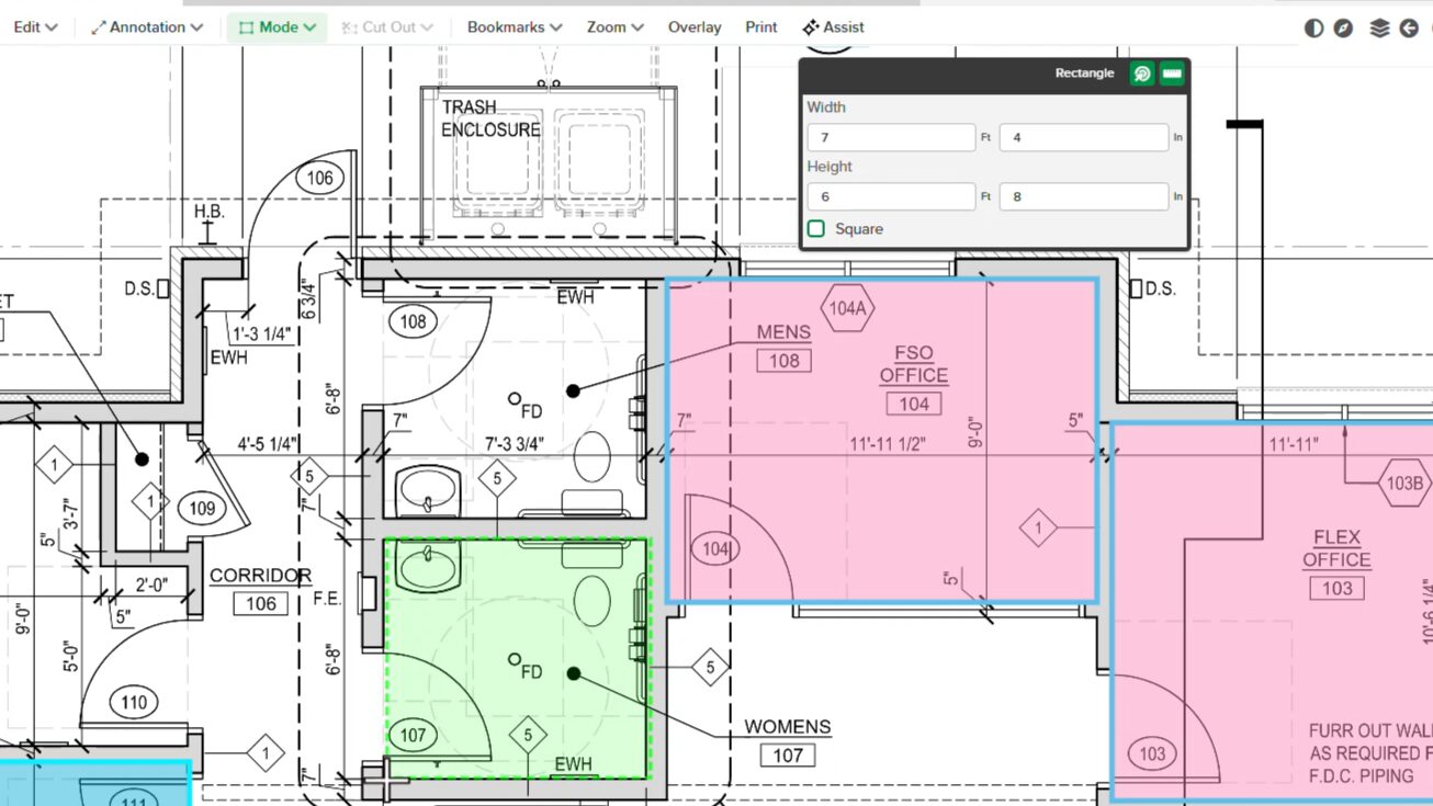 Precise Dimensions for Shape Takeoffs - STACK Construction Technologies