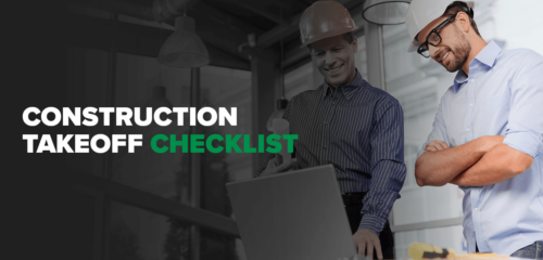 Construction Takeoff Checklist