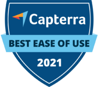 Capterra Best Ease of Use 2021