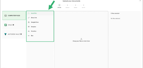 New Added Upload Sources