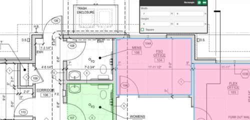 Dimensiones precisas para medidas rectangulares