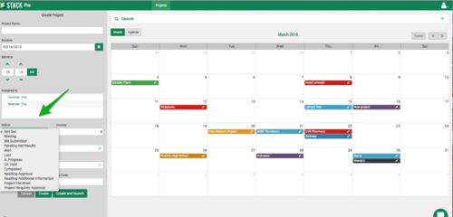 Assign Plans by Status